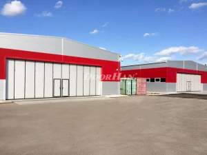 Промышленные ворота DoorHan складные с нижней направляющей серии ifg-lg 10000x5000