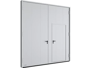 Распашные гаражные ворота VRGMV01 3500x3200